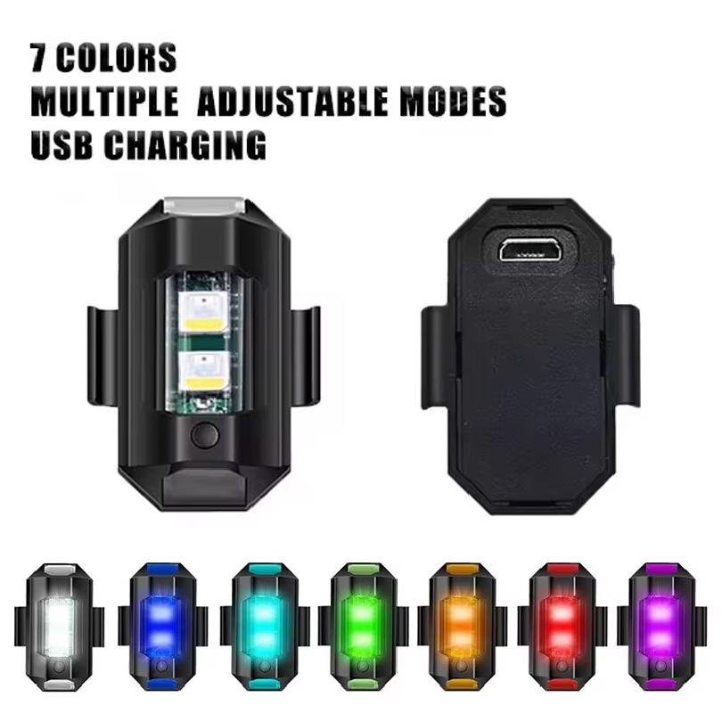 Drone Strobe Light - Evrensel LED Flaş Işıkları Motosiklet Çarpışma