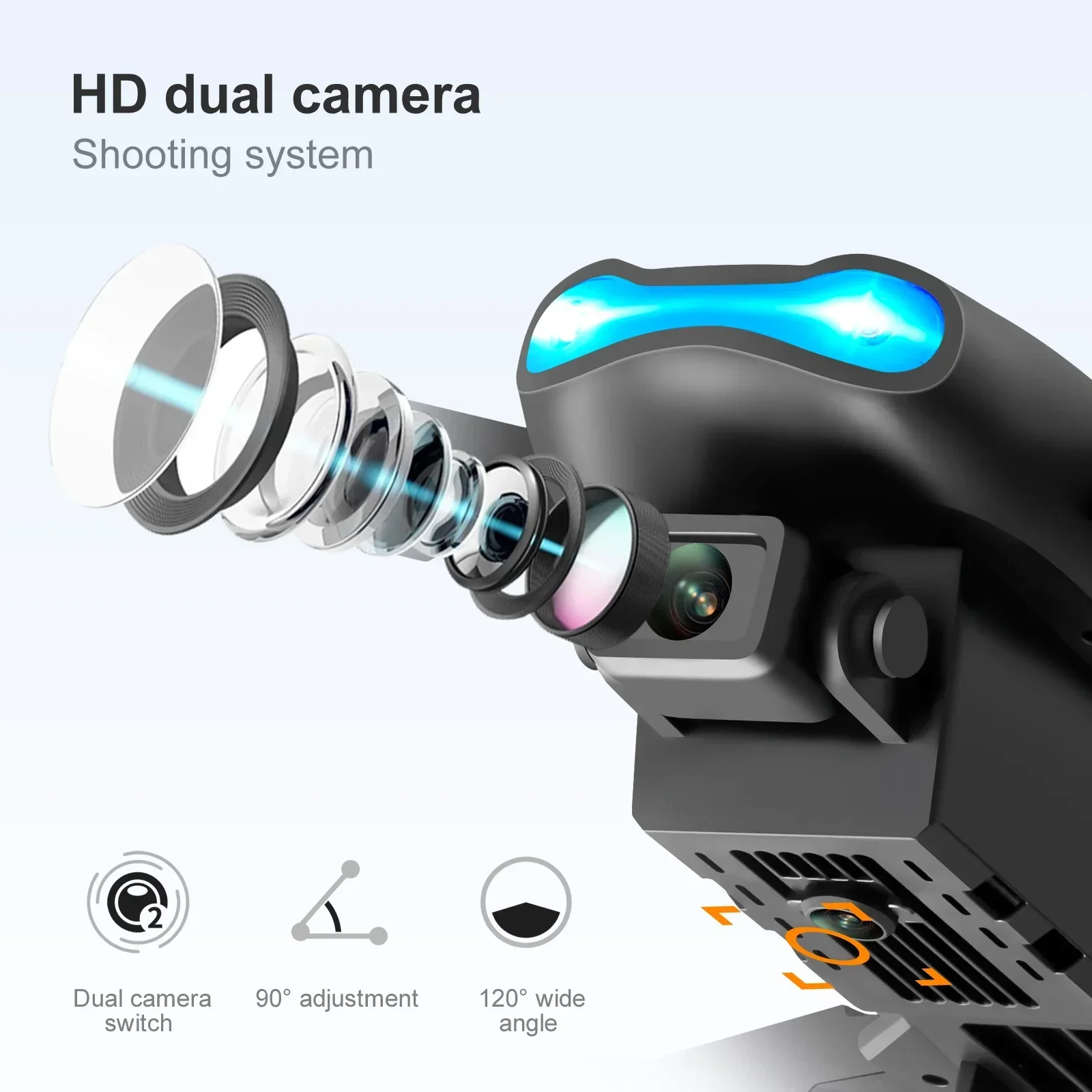Yeni E99 Pro HD 4K Drone Çift  - Drone Controller Screen incelemesi ve fiyatı