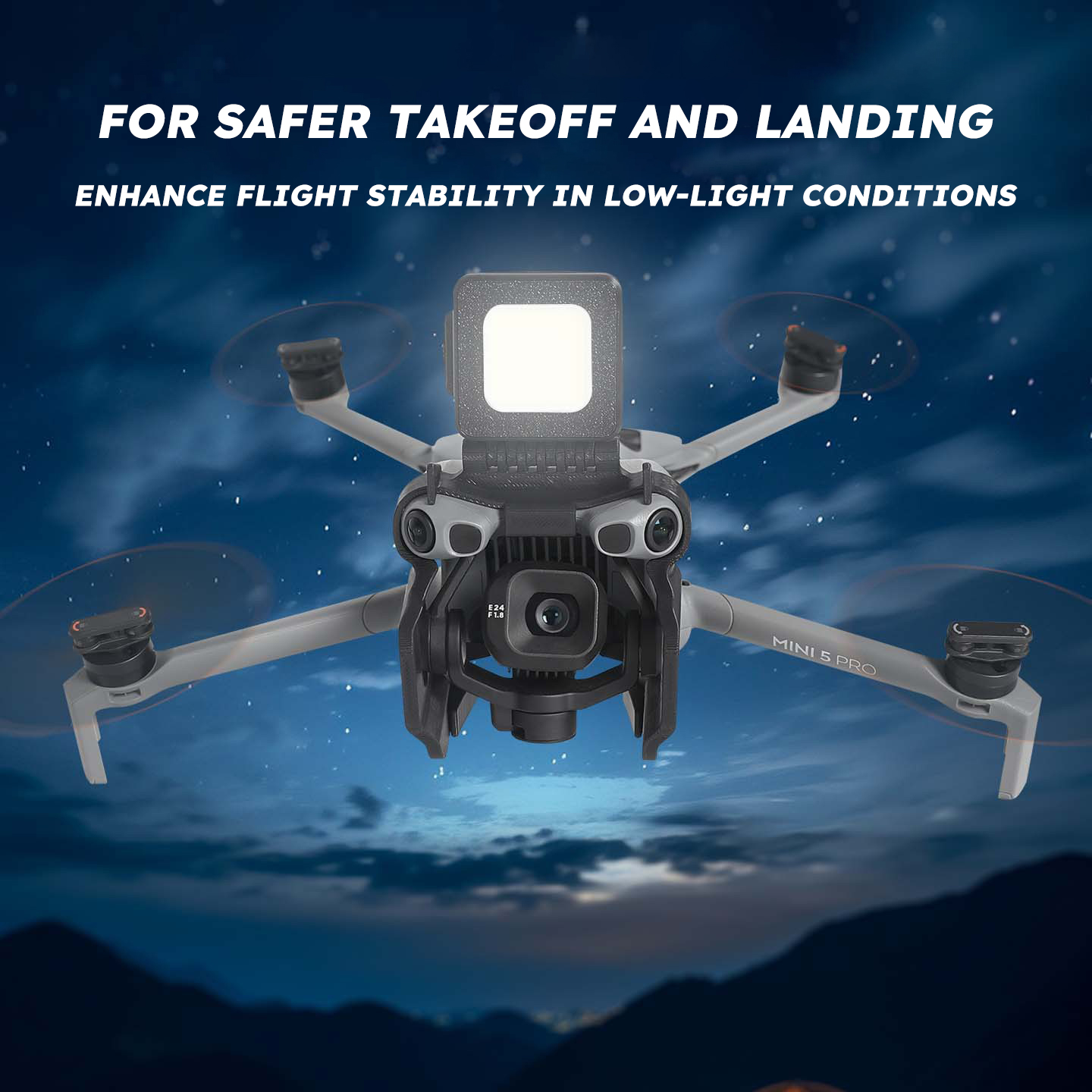 DJI Mini 5Pro/Mavic 3Pro/Air 3 - Drone Strobe Light incelemesi ve fiyatı